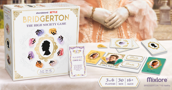 MEDIA ALERT: High tea, high society en high tension met het nieuwe Bridgerton bordspel 