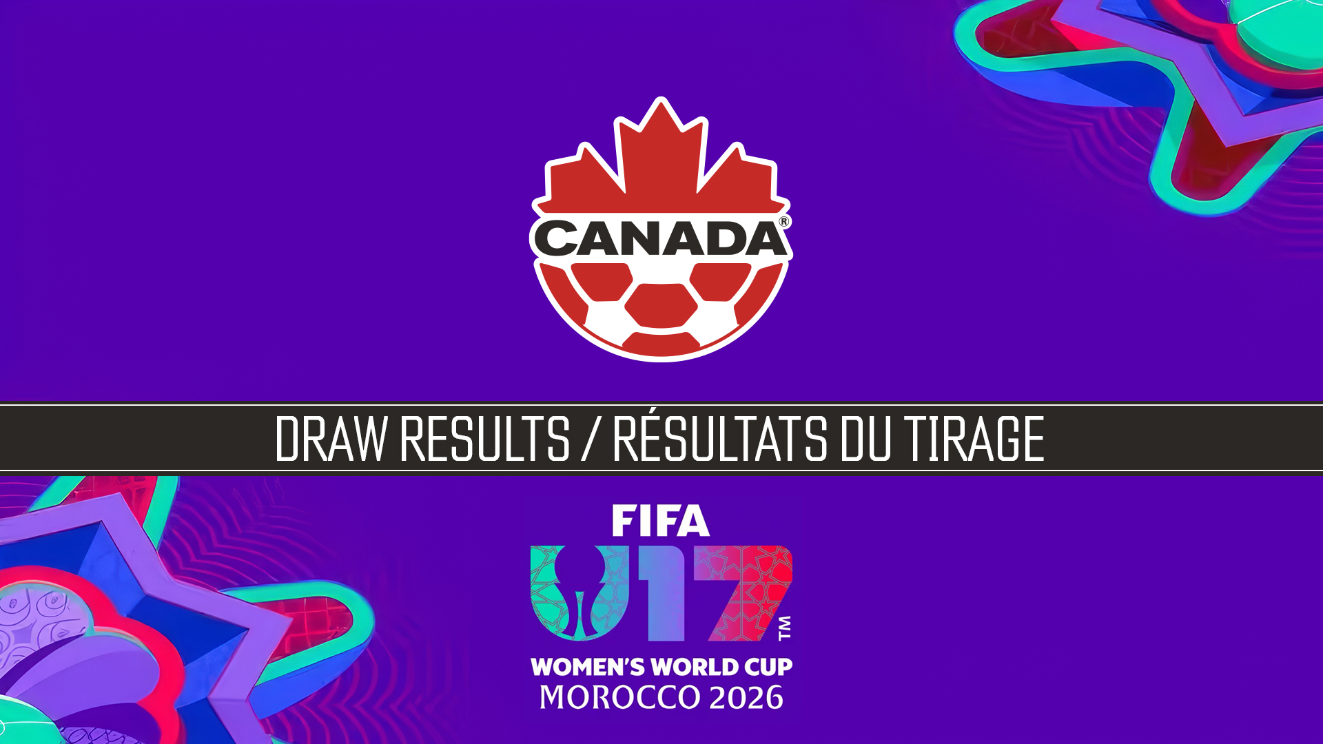 CANW17 drawn in Group C at FIFA U-17 Women’s World Cup Morocco 2026™