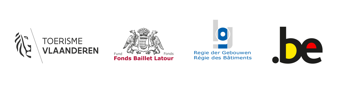 Logo's van de partners van KBR museum