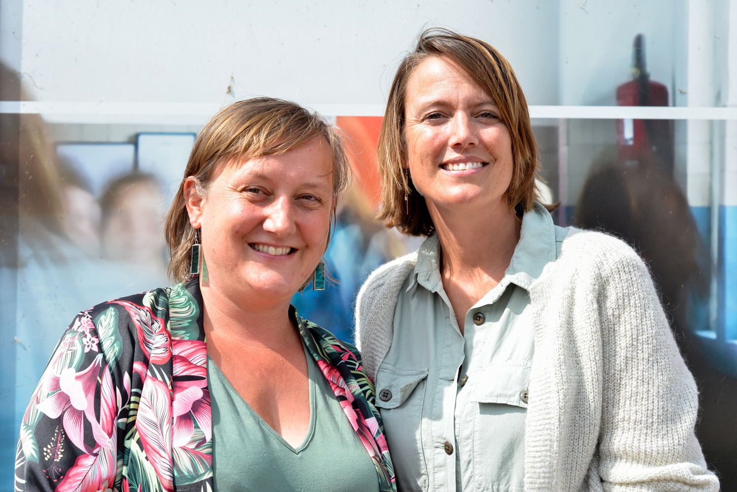 Katrien Mertens en Liesbeth Spanjers