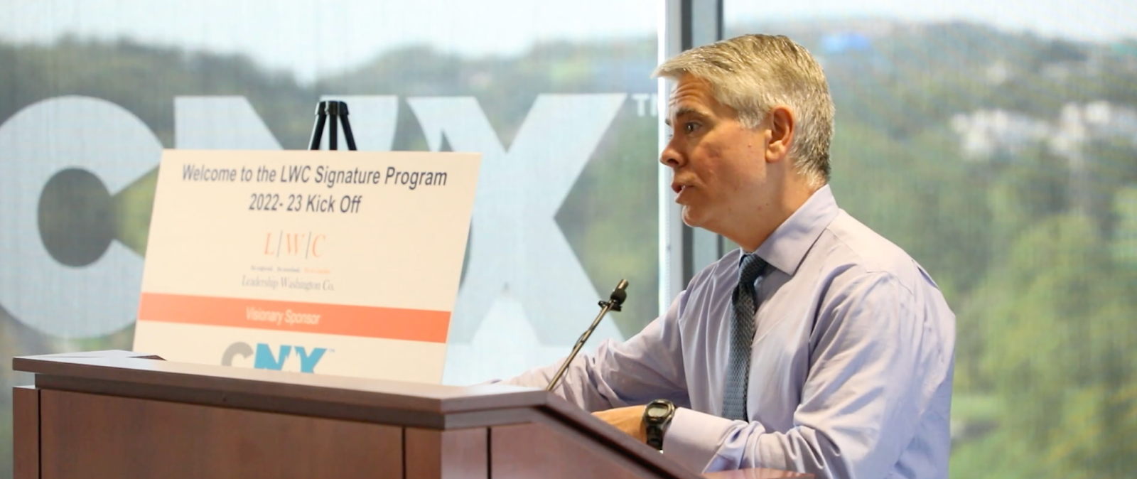 CNX Resources President and CEO Nick DeIuliis Presents During Leadership Washington Education Session