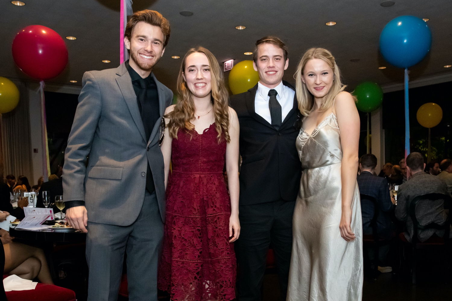 Alexander Carroll, Christina White, Nathan White, Elizabeth Carroll; Photo by Laurie Fanelli