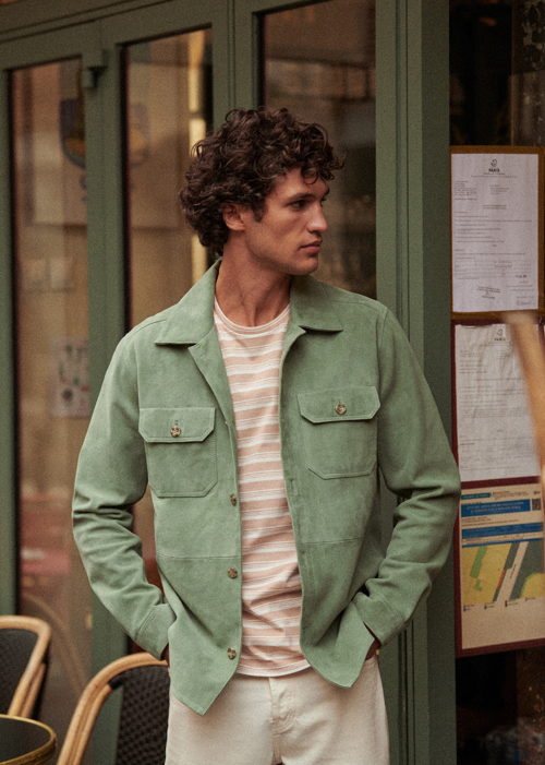 Octobre Editions - Veste Nemi Vert Pâle