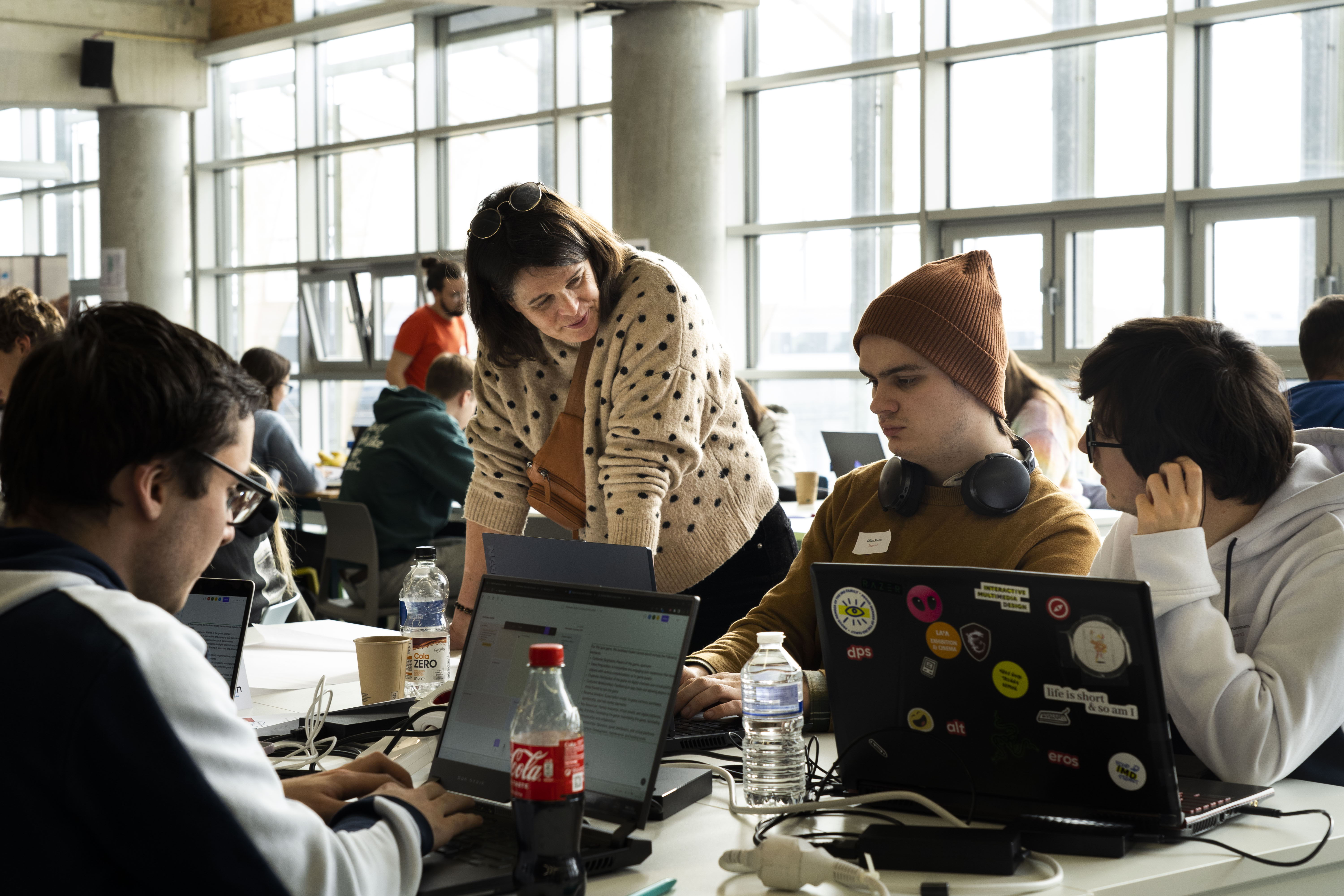 De hackathon van vorig jaar.