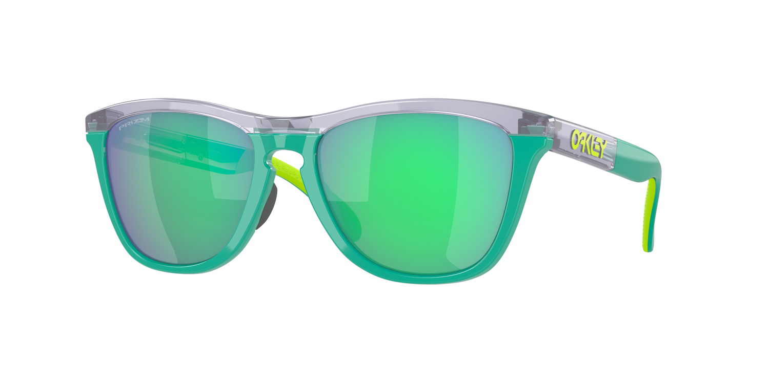 OAKLEY FROGSKIN RANGE TRANSPARENT LILAC WITH PRZIM JADE 