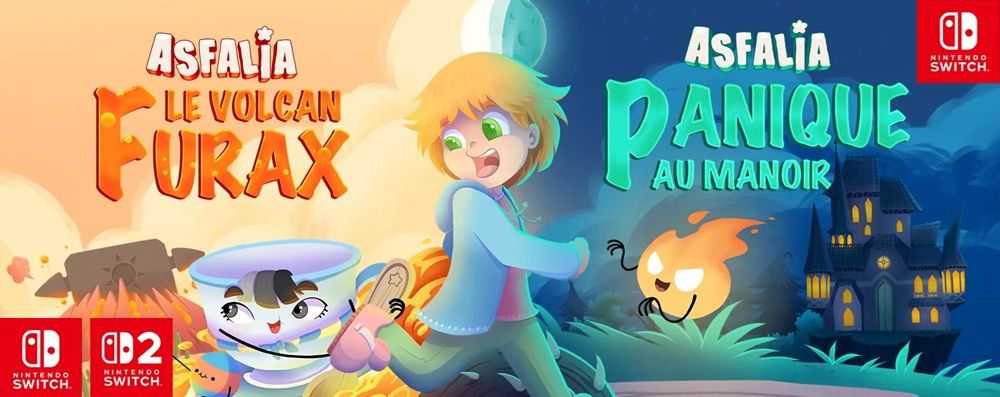 Les deux jeux-contes Asfalia : Enfin sur Nintendo Switch !