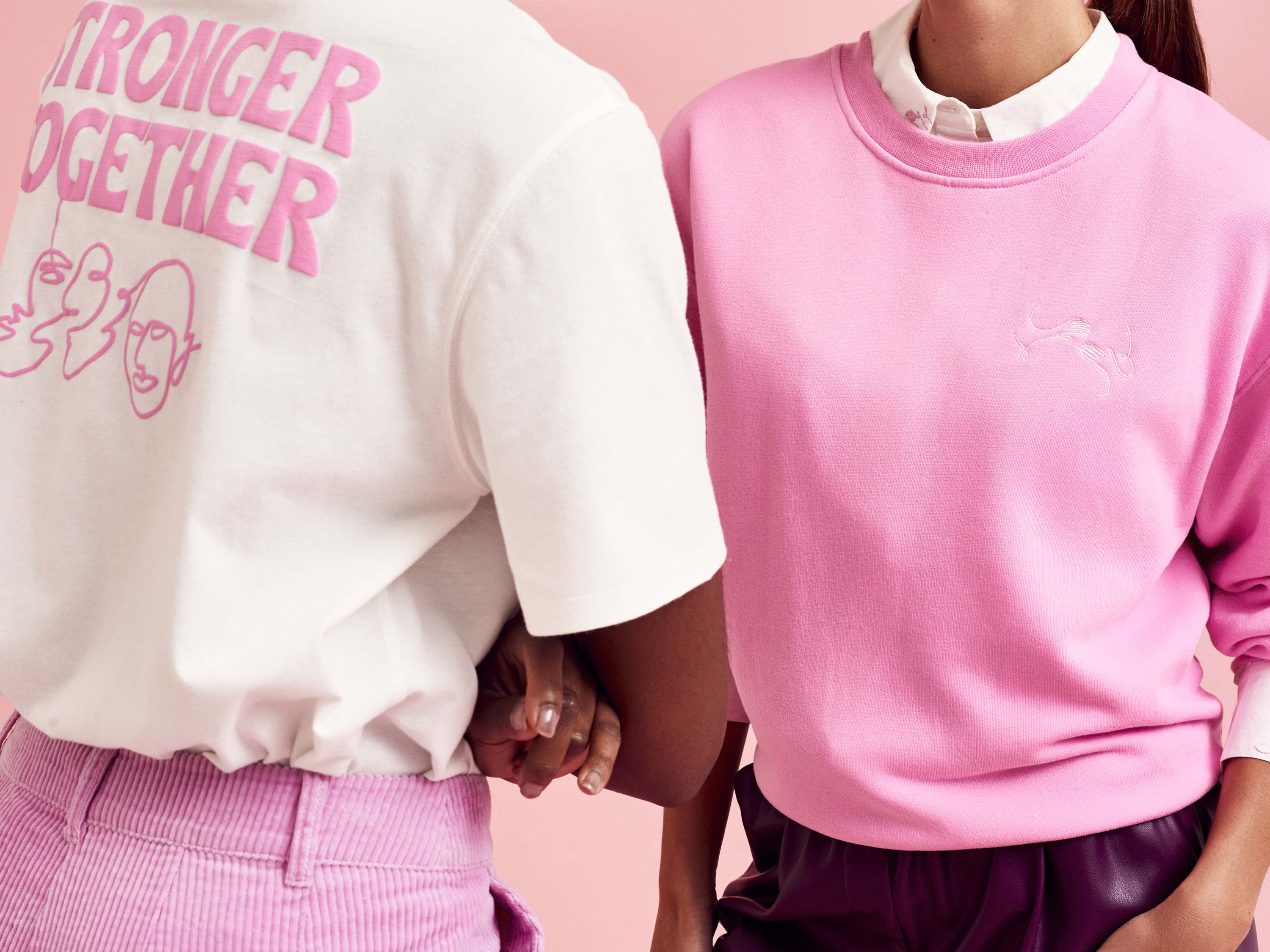 CKS x Pink Ribbon vzw | Campaign images, BTS images and packshots