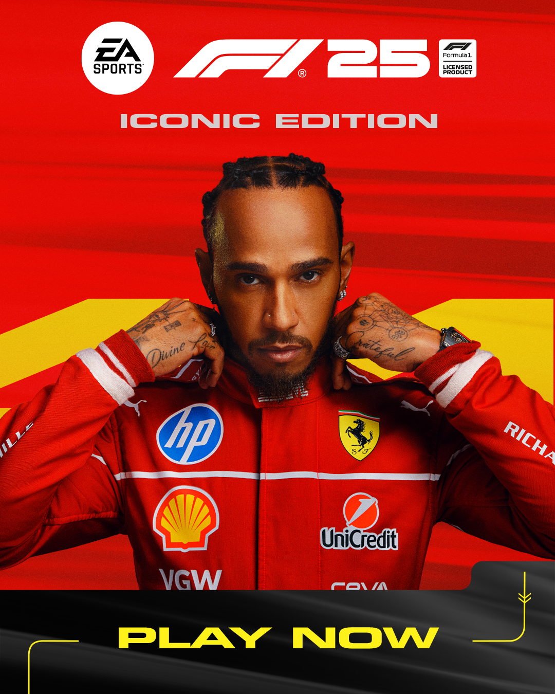 ENTREZ DANS L'HISTOIRE AVEC EA SPORTS F1 25, DISPONIBLE DÈS MAINTENANT DANS LE MONDE ENTIER
