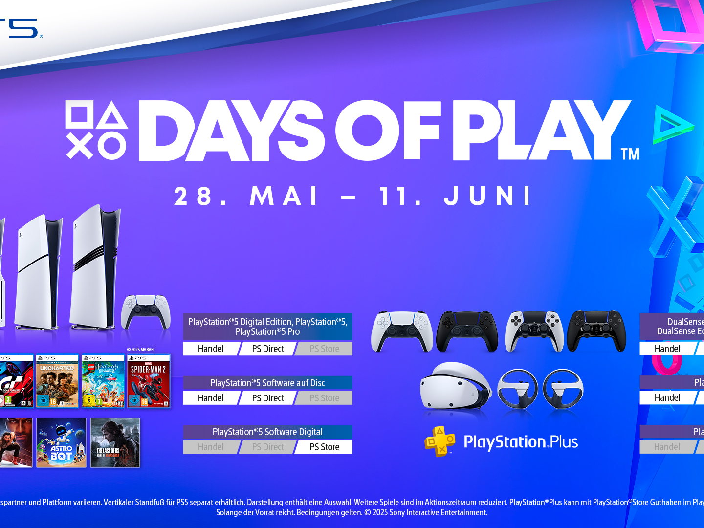 Days of Play 2025 dauern an