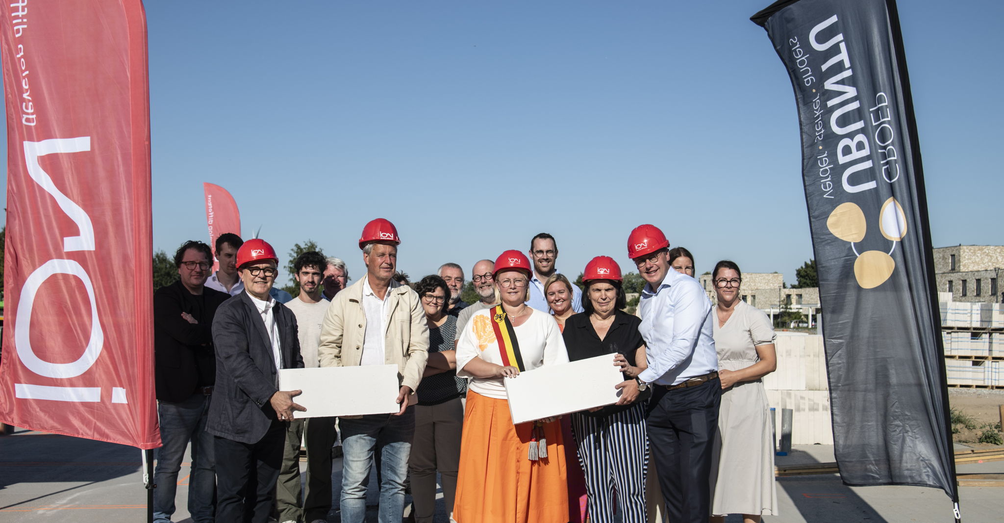 Eerste steen gelegd van project inclusief wonen ZUUD