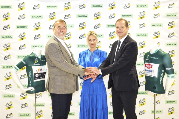 Škoda Auto prolonge son accord de sponsoring avec le Tour de France et le Tour de France Femmes avec Zwift jusqu’en 2028