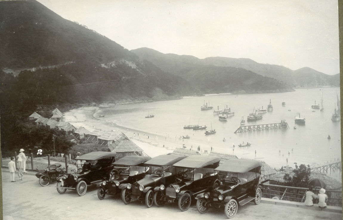 The view from The Repulse Bay Hotel circa 1920