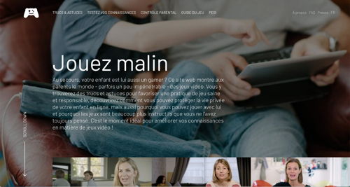 Website Jouez Malin