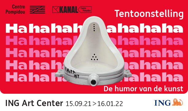 Nieuwe tentoonstelling in het ING Art Center: Hahaha. De humor van de kunst