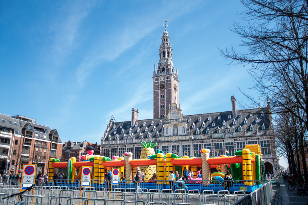 Tieners krijgen hun eigen plek op de Buitenspeeldag in Leuven