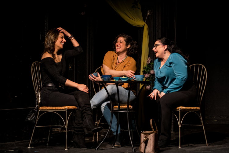 Karin Hershkovitz Kochavi (sophie), Maia Karo (Lelly), Adi Kozlovsky (Tirza)