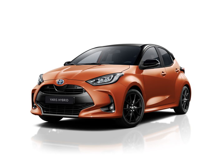 Toyota Yaris hybrid - no background