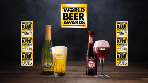 Twee keer goud voor Lindemans tijdens finale World Beer Awards 2023