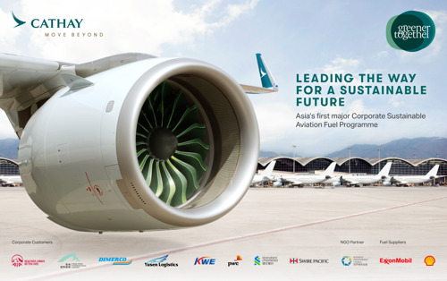 Cathay joins forces with more like-minded organizations to promote the use of Sustainable Aviation Fuel