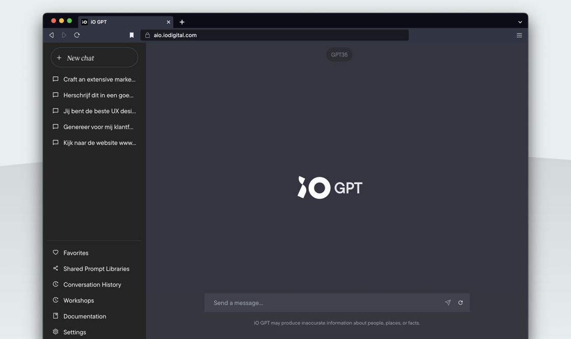 iO develops a secure version of ChatGPT: AiO 