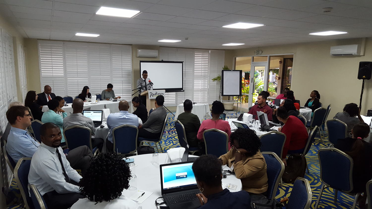 Participants of the Data Dissemination Workshop in Grenada