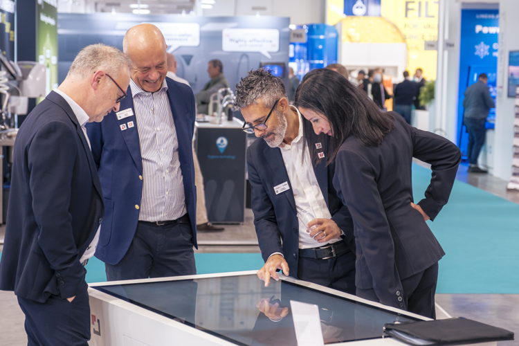 Gaming Area at REPA&PartsTown Booth at Host2025