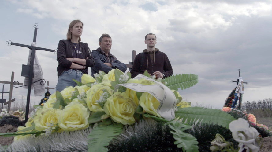 Rudi Vranckx, Anastacia Galouchka en Serhiy Perebyinis 