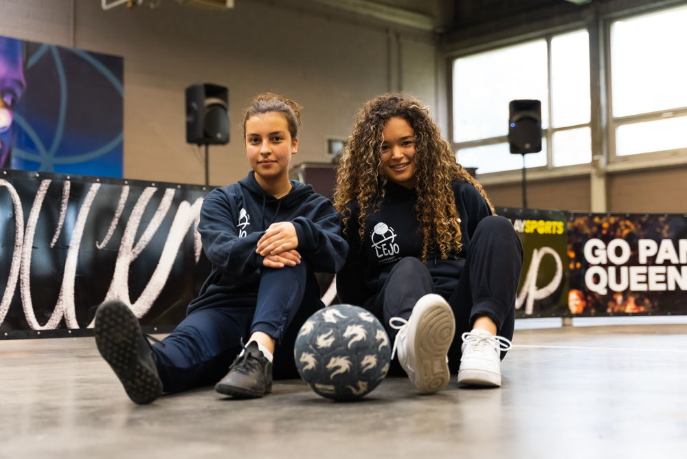 Winaressen U19 - Rania Benahmed en Leïla Zahaf