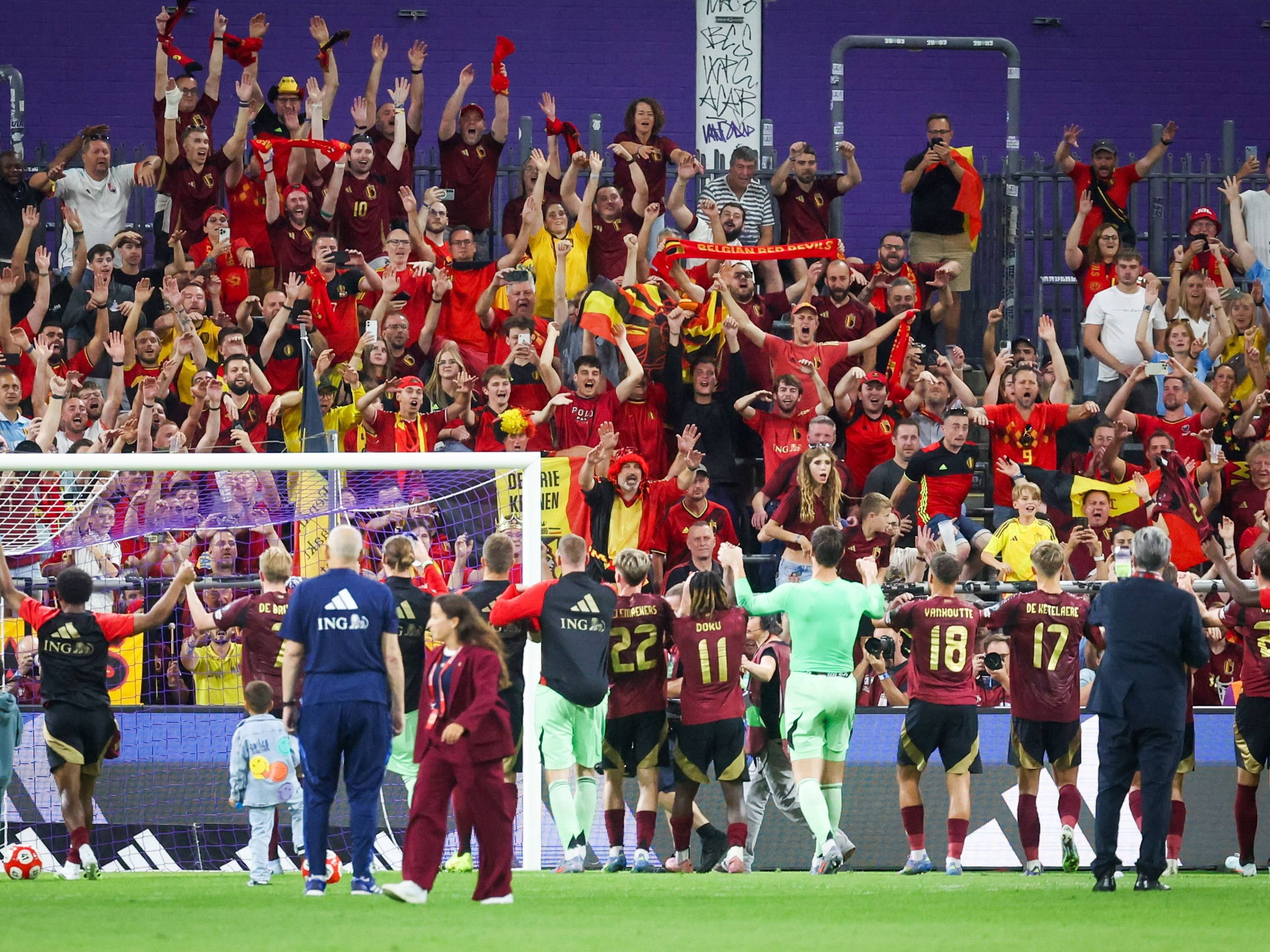 Belgium score 12 goals in 2 matches as World Cup qualification gathers pace