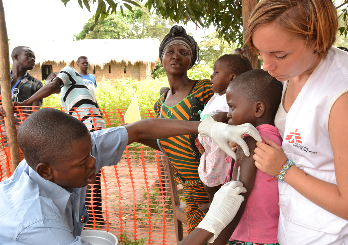 MSF : Plus d'un million d'enfants vaccinés contre la rougeole en République Démocratique du Congo