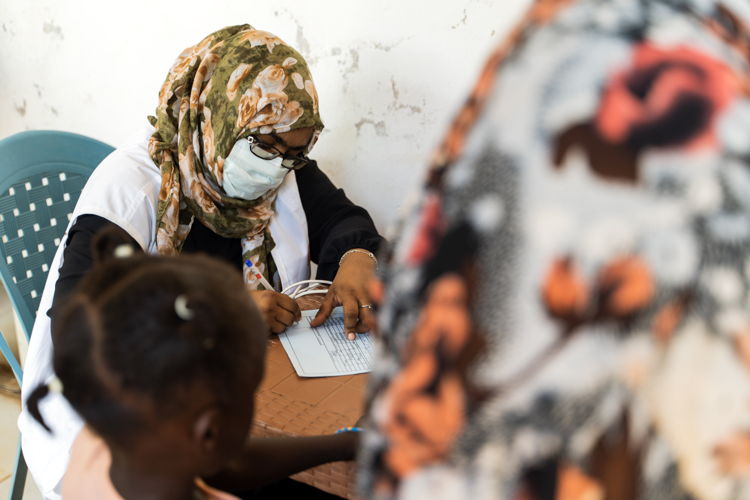 On average, about 50 patients visit the clinic daily, seeking medical attention. Copyright - Ala Kheir