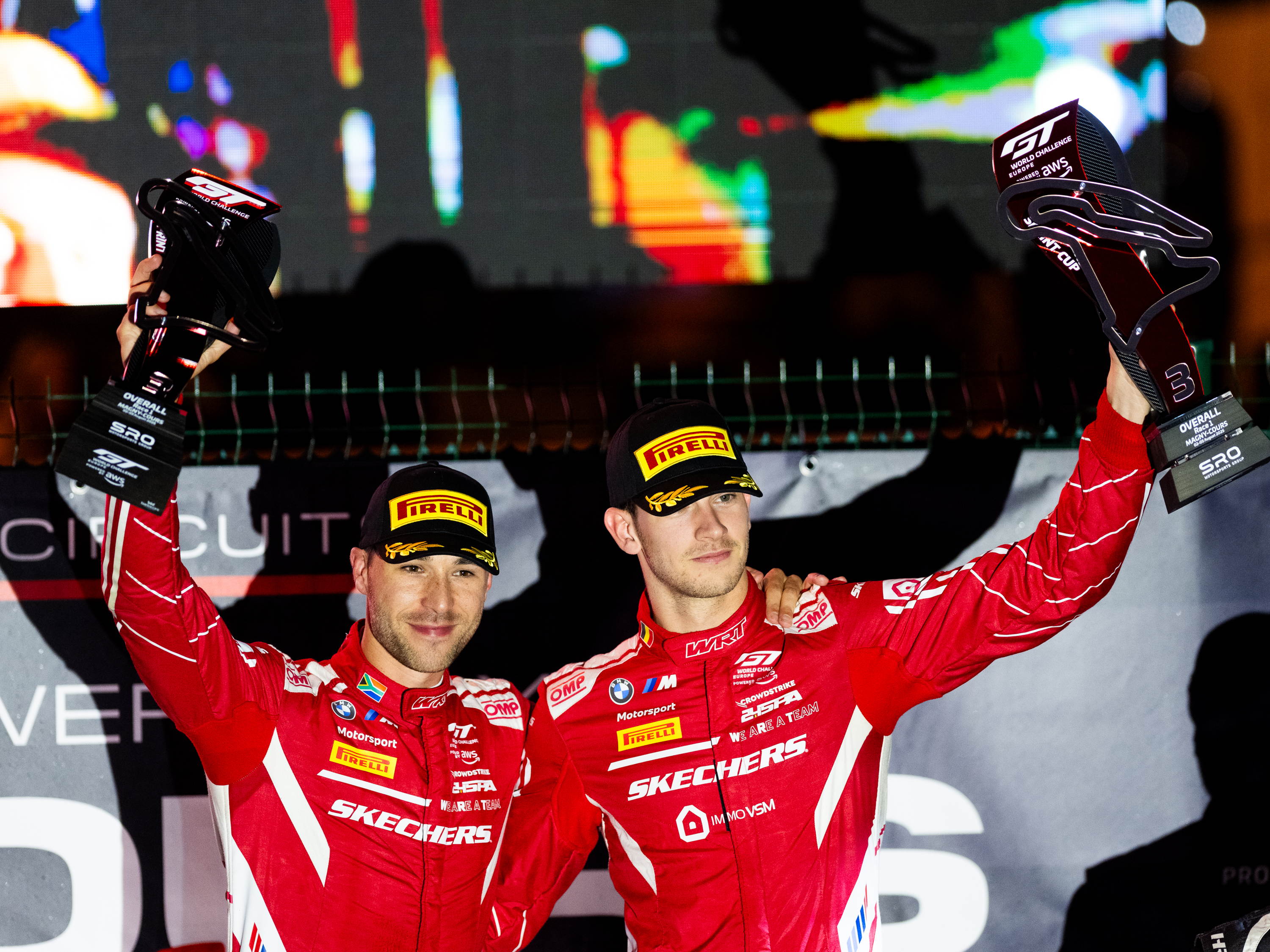 TRIPLE PODIUM FOR TEAM WRT AT MAGNY-COURS KEEPS CHAMPIONSHIP LEAD INTACT