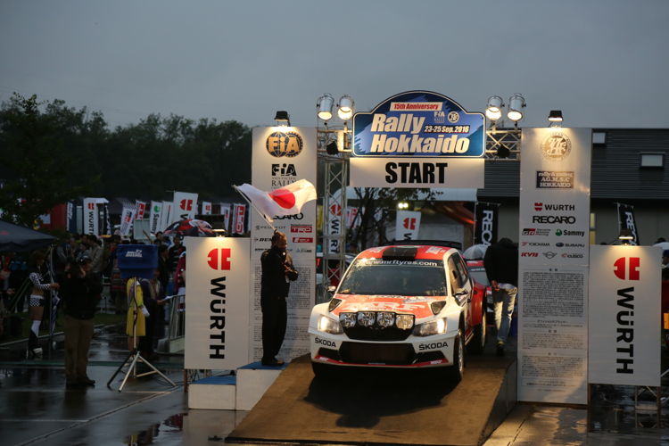 The second ŠKODA MRF duo of Fabian Kreim/Frank Christian (D/D) reached the APRC podium for the fourth time this season.