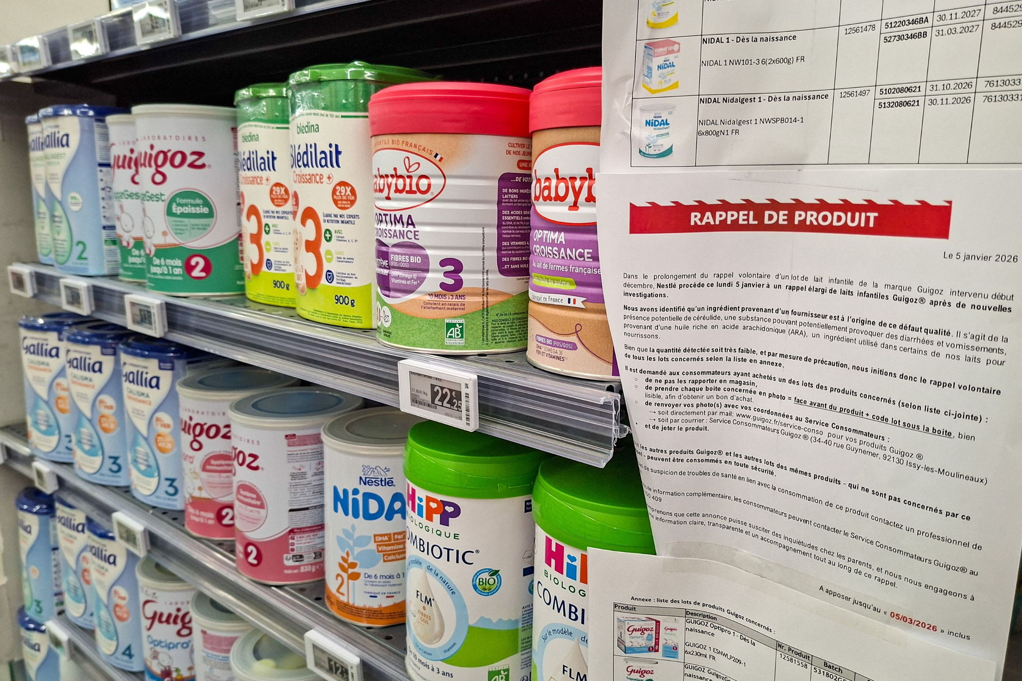 EU steps up checks on Chinese imports amid baby formula recalls