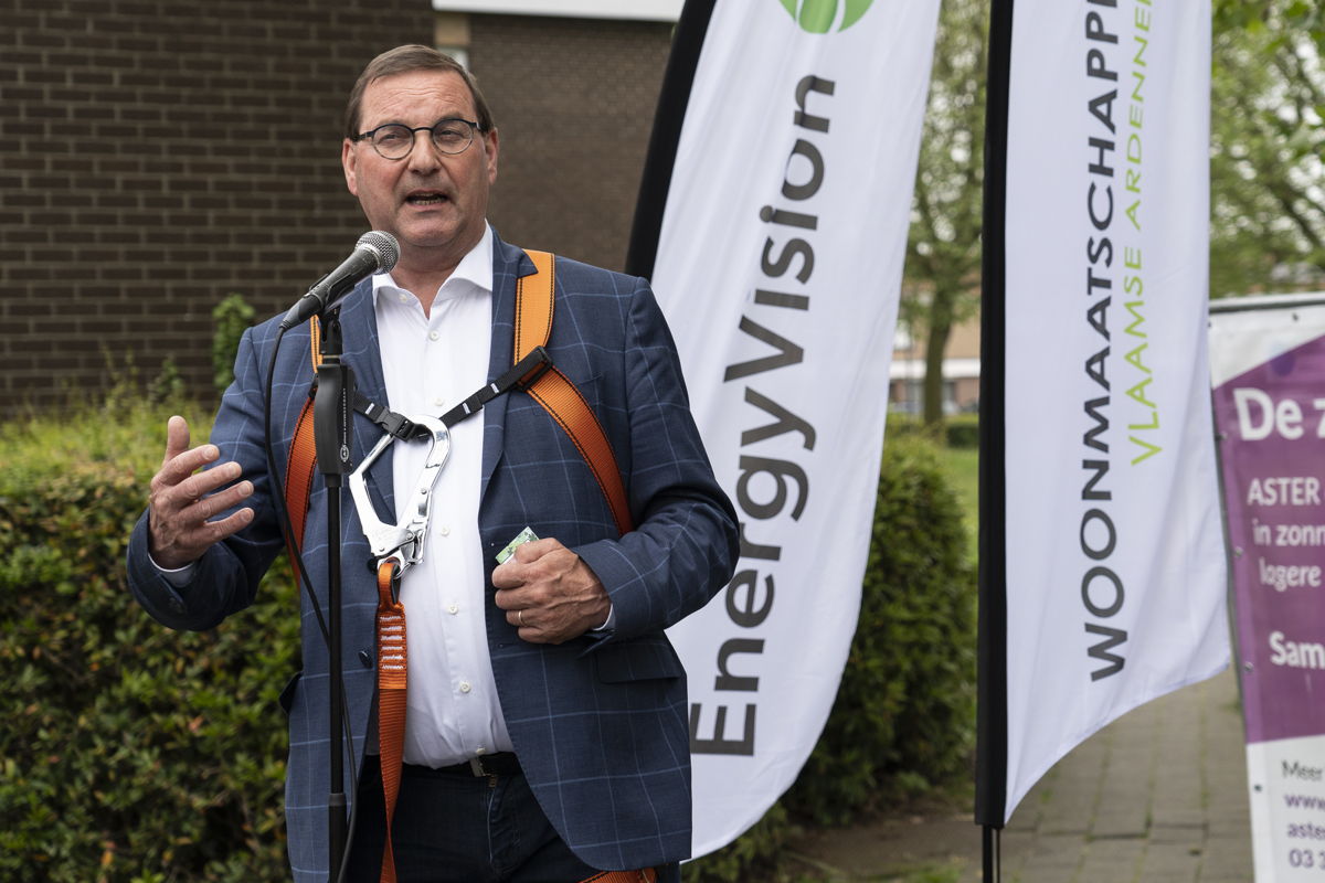 Stefaan Vercamer, voorzitter van Woonmaatschappij Vlaamse Ardennen