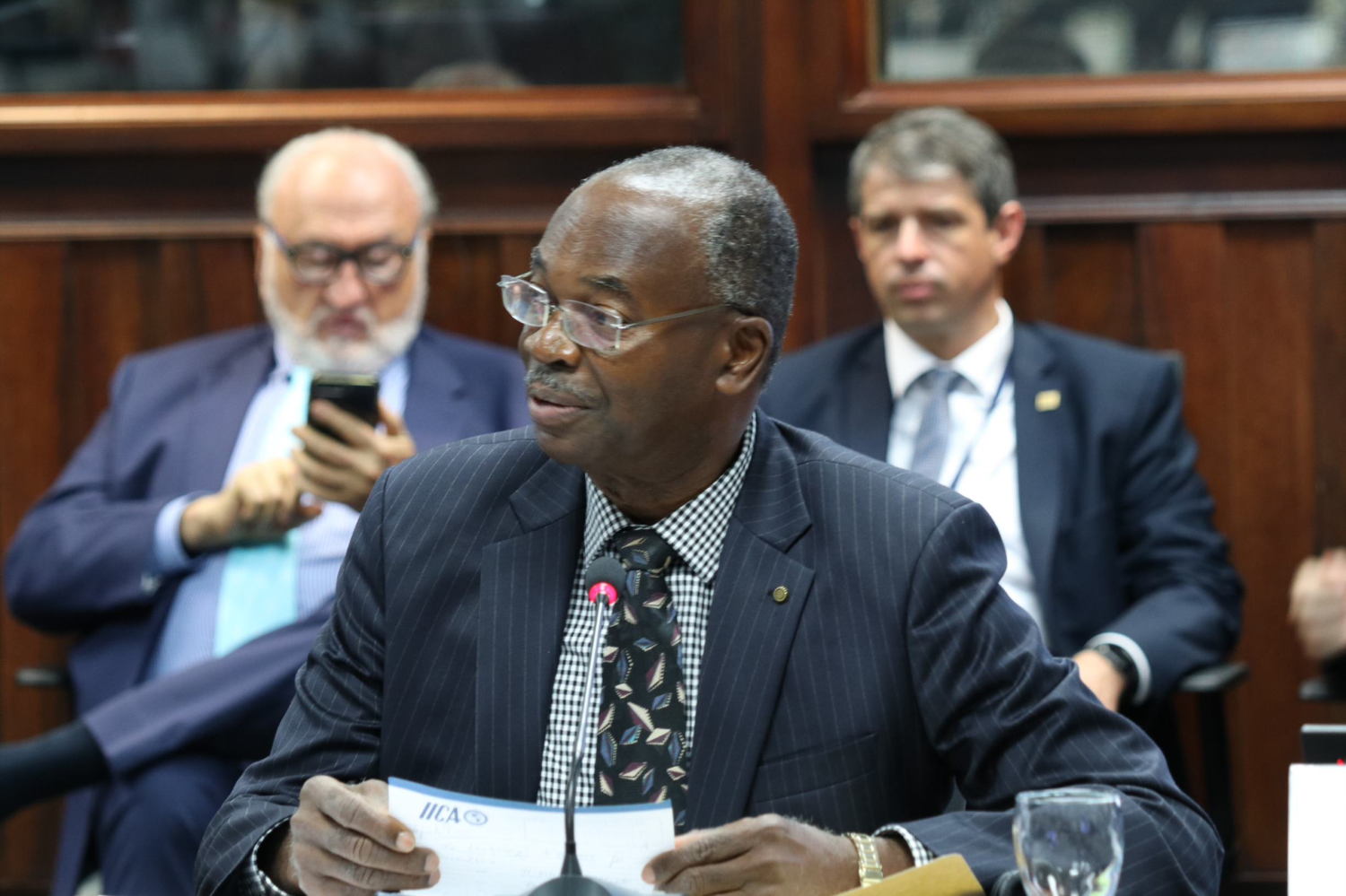Chelston Brathwaite, Director General Emeritus of The Inter-American Institute for Cooperation on Agriculture (IICA)