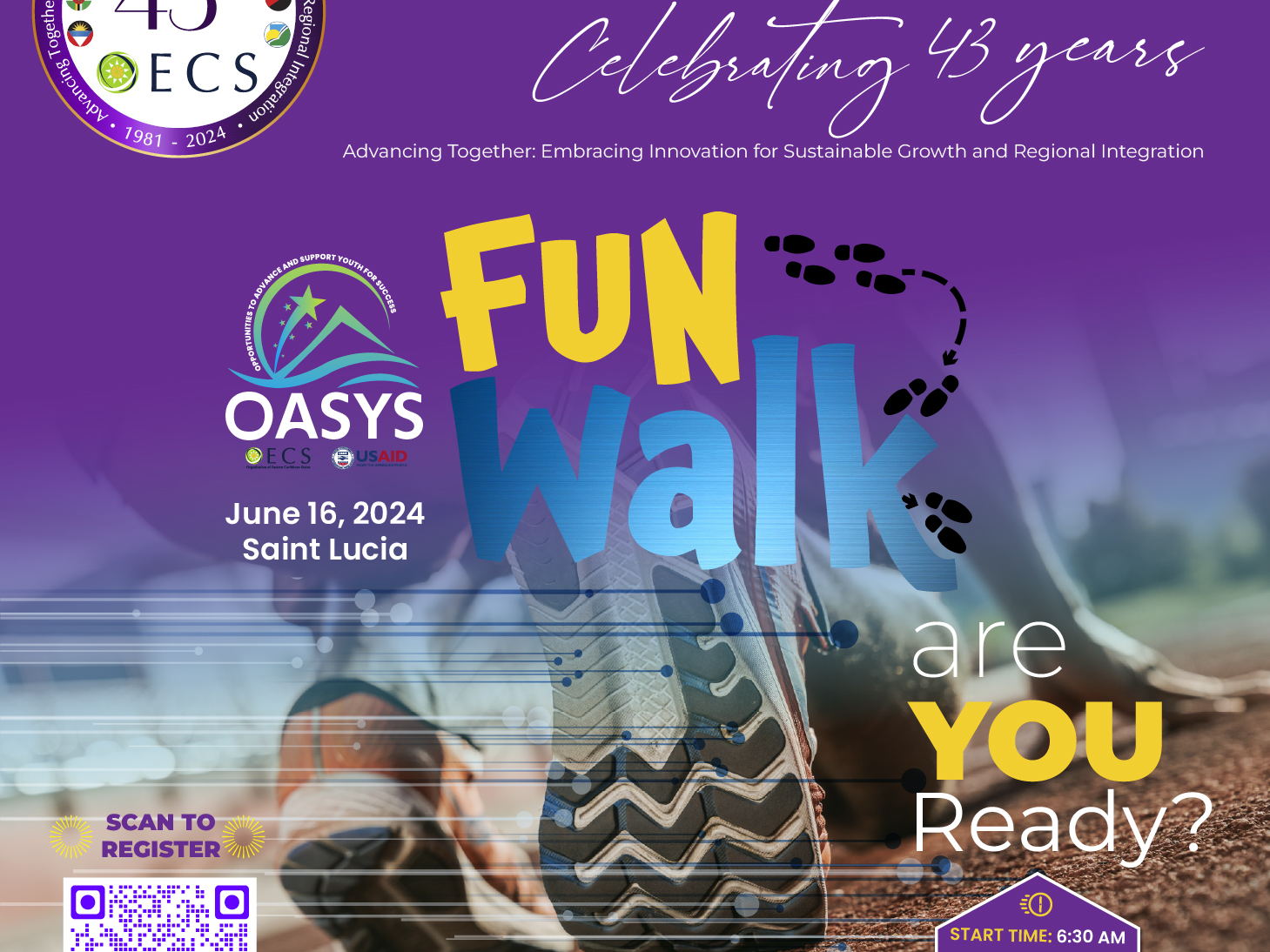 [Media Invitation] OECS 43rd Anniversary Fun Walk 