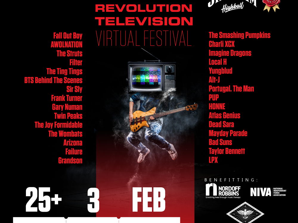 THE SMASHING PUMPKINS, FALL OUT BOY, IMAGINE DRAGONS, AWOLNATION, CHARLI XCX JOIN MORE THAN 25 BANDS FOR CHICAGO’S FIRST VIRTUAL MUSIC FESTIVAL OF 2021