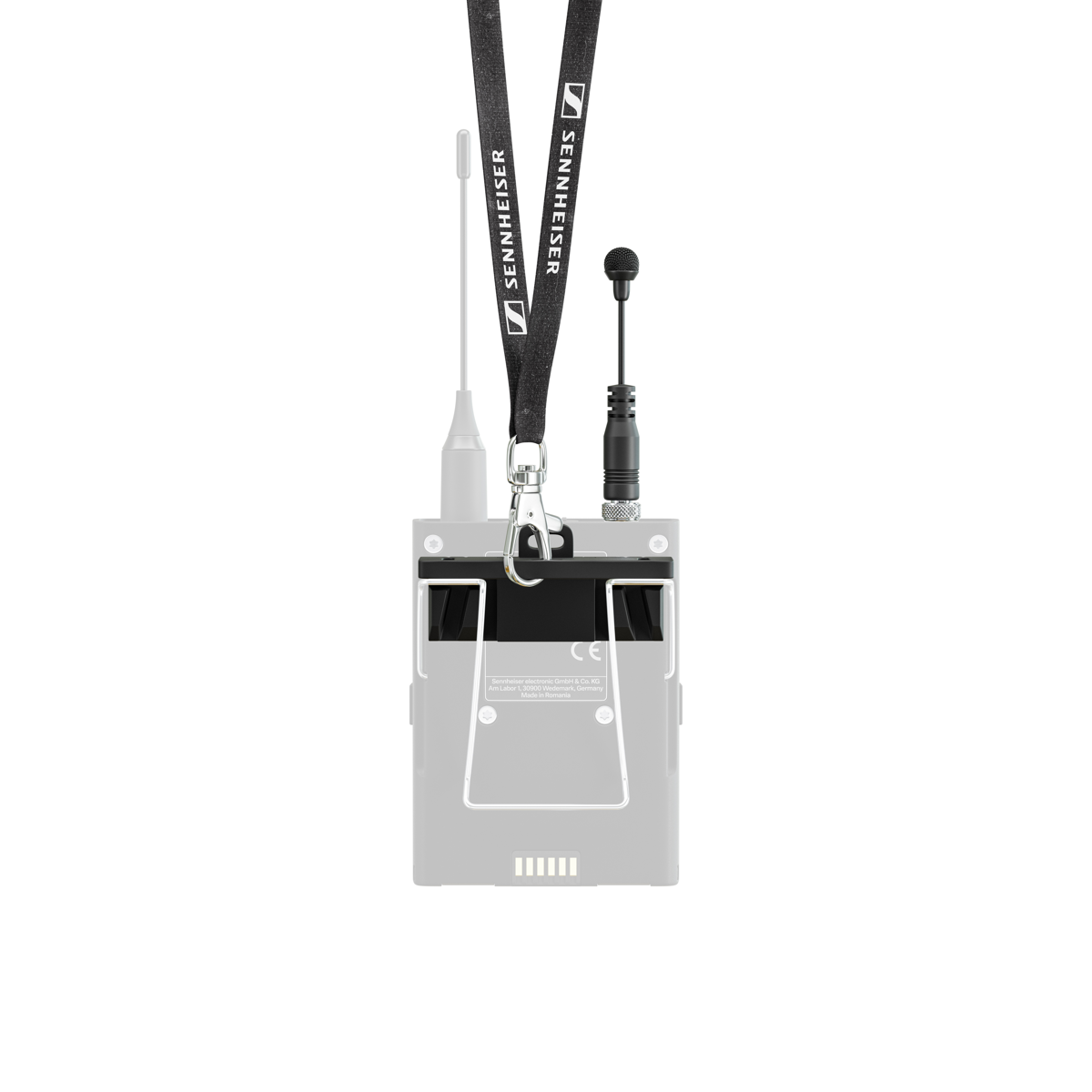 Mit MKE mini wird das Mikrofonieren für Nutzer so einfach wie das Anlegen eines Lanyards mit Conference Badge. 