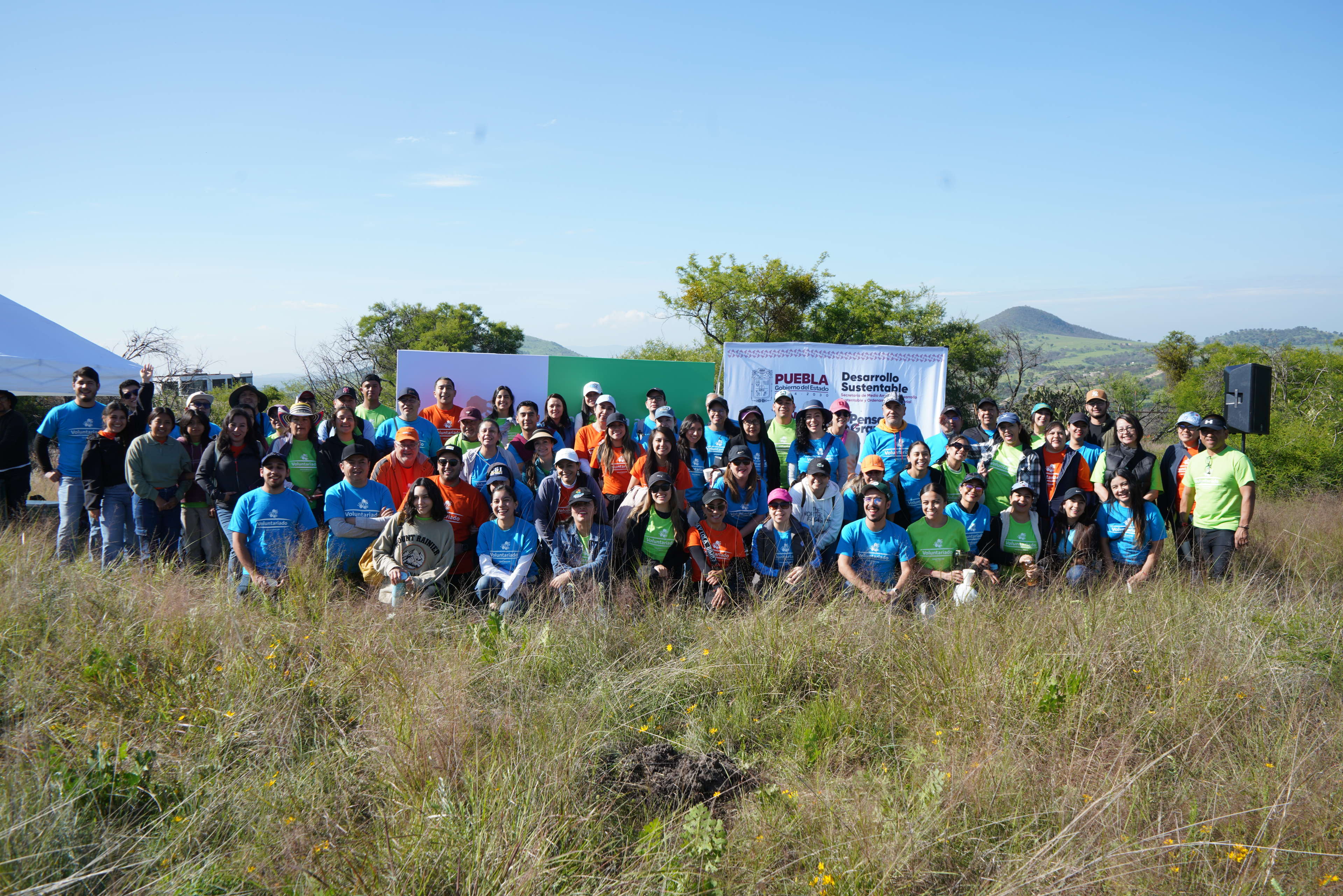 Volkswagen de México apuesta por los ecosistemas de Puebla con acciones de reforestación en el Parque Estatal Flor del Bosque 