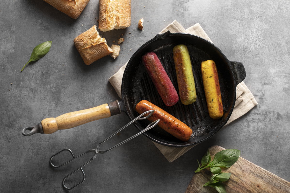 EXBERRY® Coloring Foods can be used in a vast array of food and beverage applications including plant-based sausages