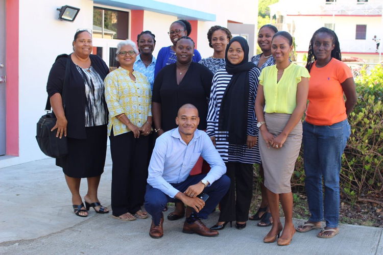 Educators and the CXC Notemaster implementation team in the British Virgin Islands
