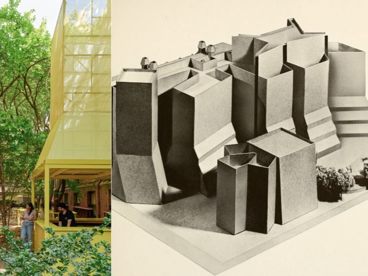 Pop-Up Bar Inspired by an Unrealized Louis Kahn Design  Kicks Off Scout’s Transformation of the Former UArts Campus