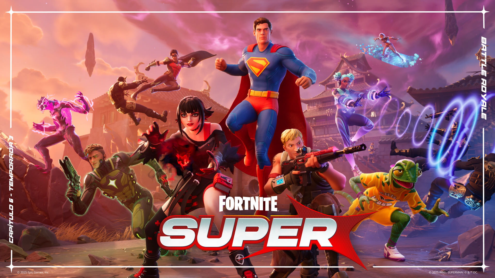 Disponible a partir de hoy - Fortnite Battle Royale Capítulo 6 Temporada 3: Super y Fortnite OG Capítulo 1 Temporada 4.