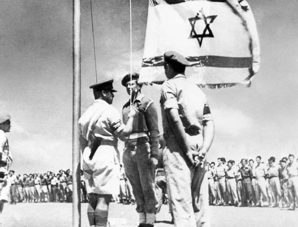 AKG135556 State of Israel is created ©AKG135556