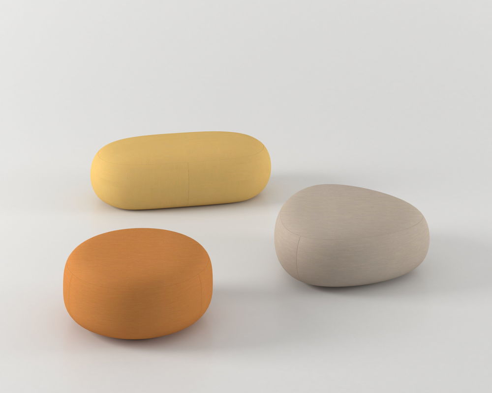 From left: Bloc, Tray Tables and Softsoft, are among the collections showcased at Likeables. Images by Studio Juju.