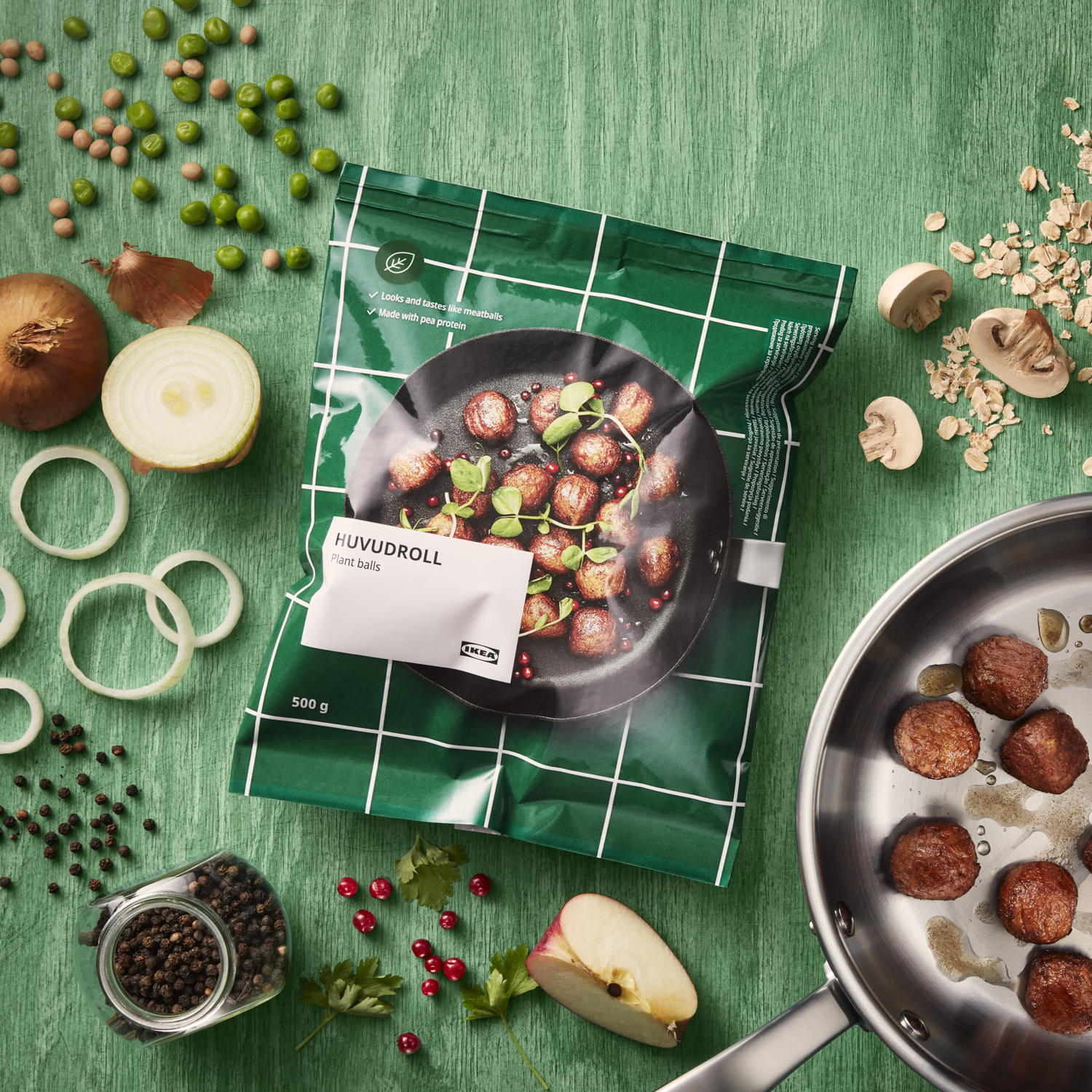 IKEA_HUVUDROLL plantbased eatball_1 €3,50