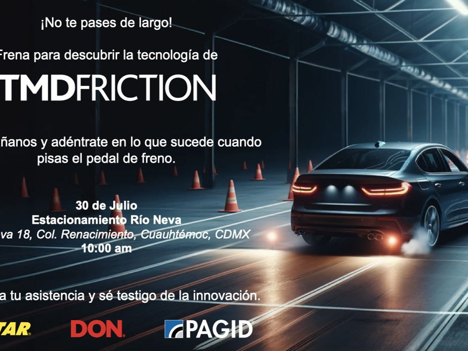 Conoce la tecnología de fricción de TMD Friction 