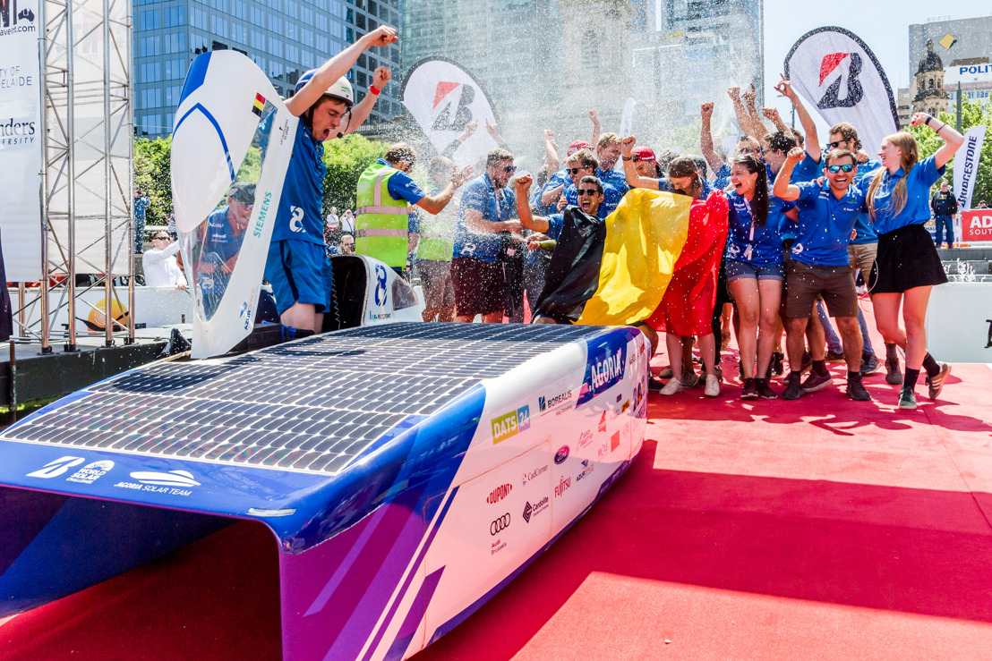 Belgisch Solar Team maakt droom waar en wordt wereldkampioen