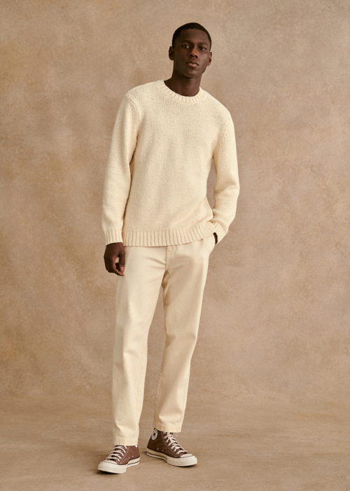 Octobre Editions - Pull Azzo Ecru - 110€